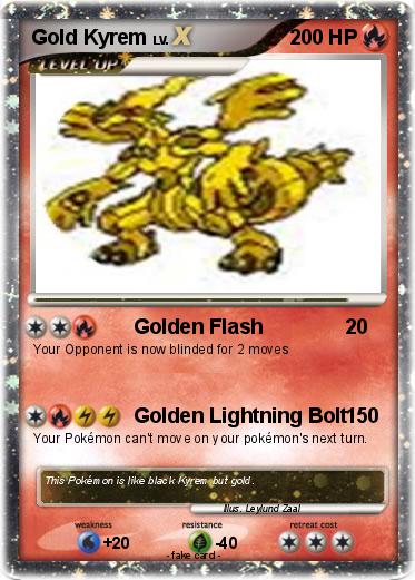 Pokemon Gold Kyrem