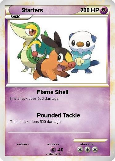 Pokemon Starters
