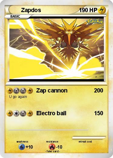 Pokemon Zapdos