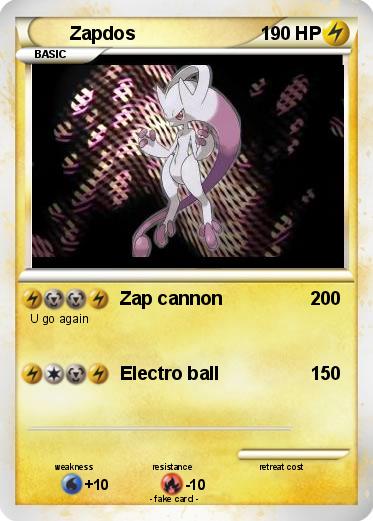 Pokemon Zapdos