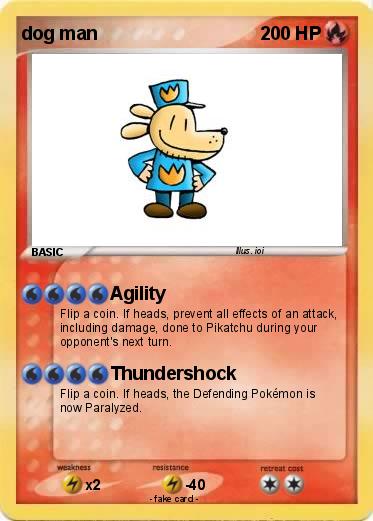 Pokemon dog man