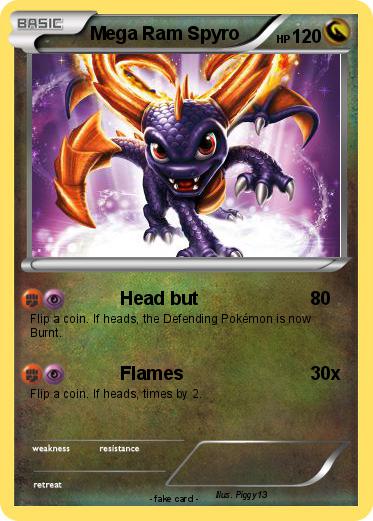 Pokemon Mega Ram Spyro