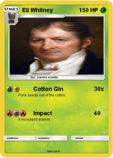 Pokemon Eli Whitney