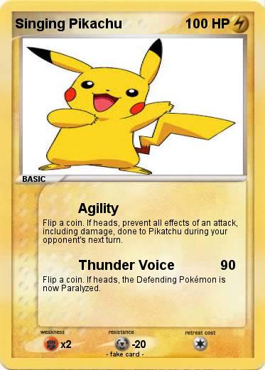 Pokemon Singing Pikachu Pokemon Singing Pikachu