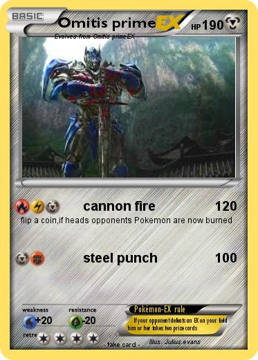 Pokemon Omitis prime