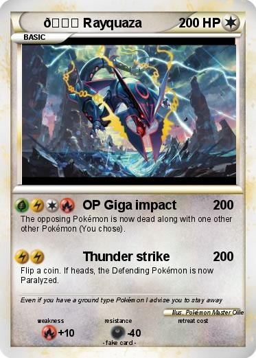 Pokemon ? Rayquaza