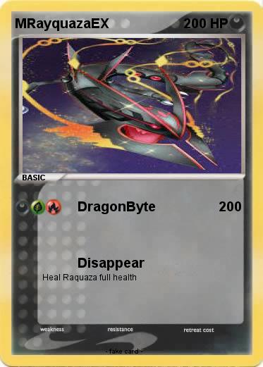 Pokemon MRayquazaEX