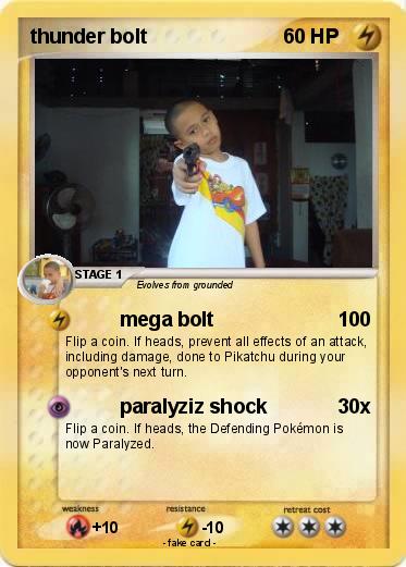 Pokemon thunder bolt
