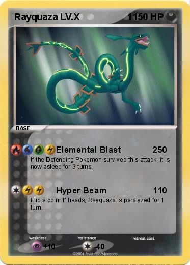 Pokemon Rayquaza LV.X                  1