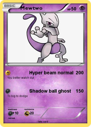 Pokemon Mewtwo