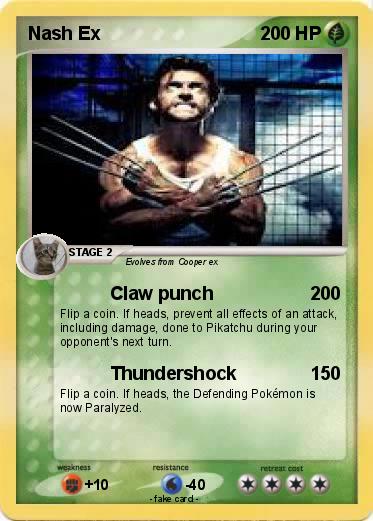 Pokemon Nash Ex