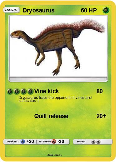 Pokemon Dryosaurus