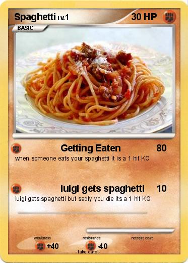 Pokemon Spaghetti