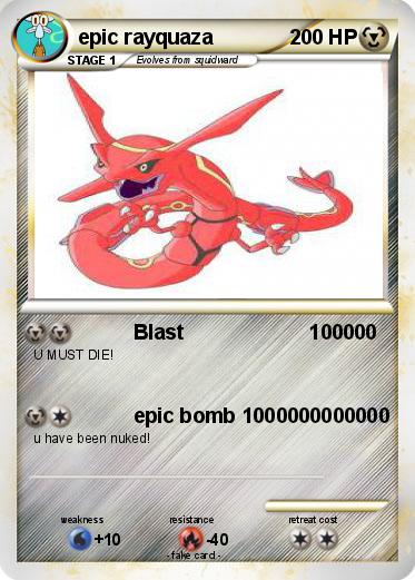 Pokemon epic rayquaza