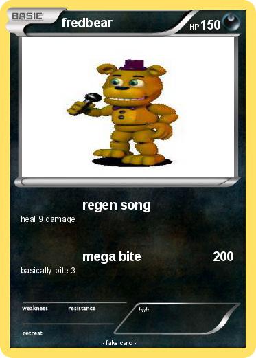 Pokemon fredbear