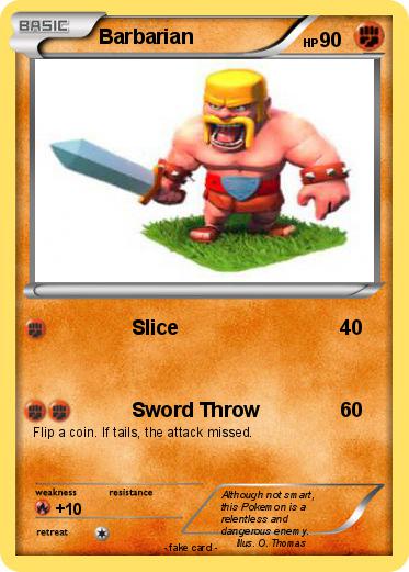 Pokemon Barbarian