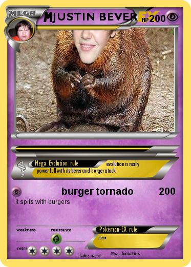 Pokemon JUSTIN BEVER