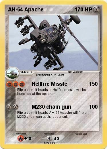Pokemon AH-64 Apache