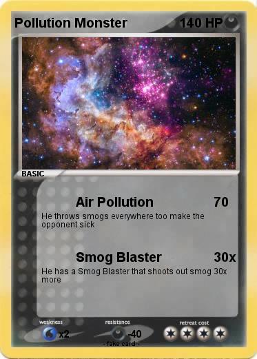 Pokemon Pollution Monster