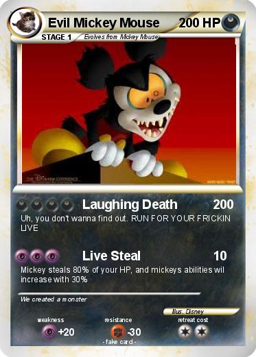Pokemon Evil Mickey Mouse