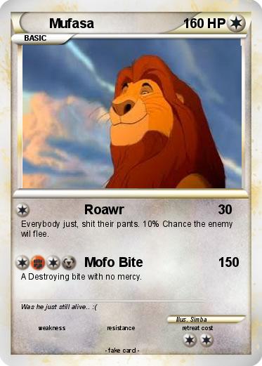 Pokemon Mufasa