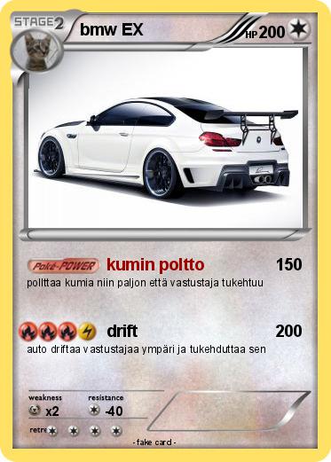 Pokemon bmw EX