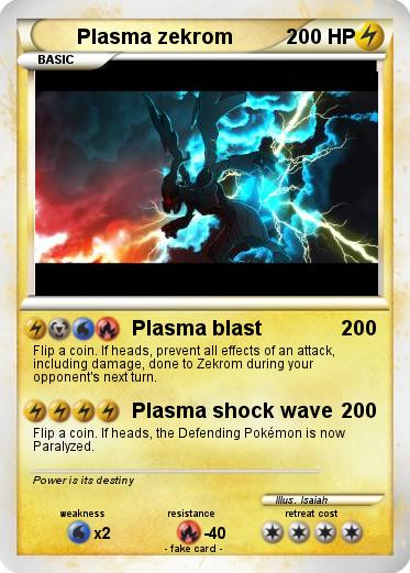 Pokemon Plasma zekrom