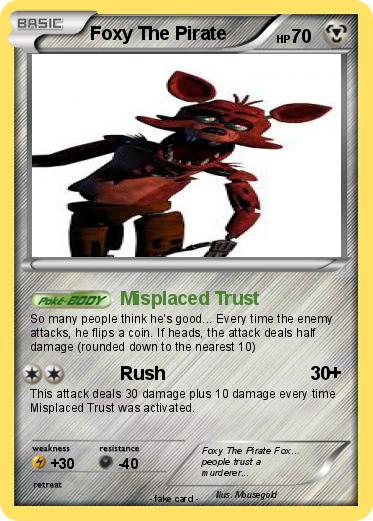 Pokemon Foxy The Pirate