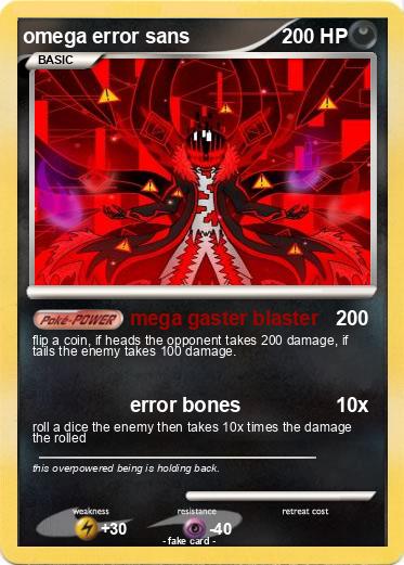 Pokemon omega error sans