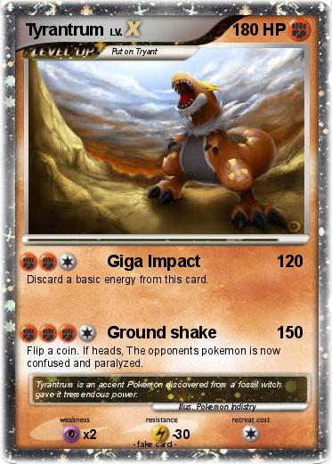 Pokemon Tyrantrum