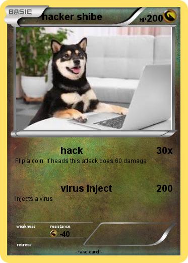Pokemon hacker shibe