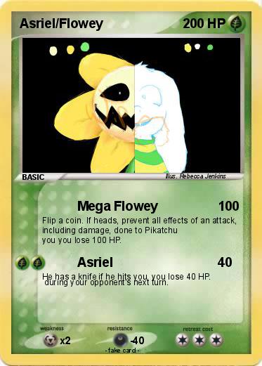 Pokemon Asriel/Flowey