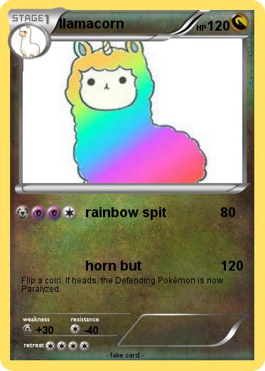 Pokemon llamacorn
