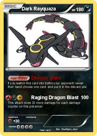 Pokemon Dark Rayquaza