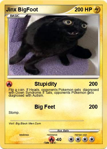 Pokemon Jinx BigFoot