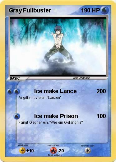 Pokemon Gray Fullbuster