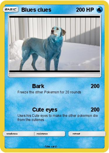 Pokemon Blues clues