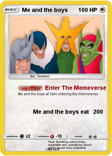 Pokemon Me and the boys