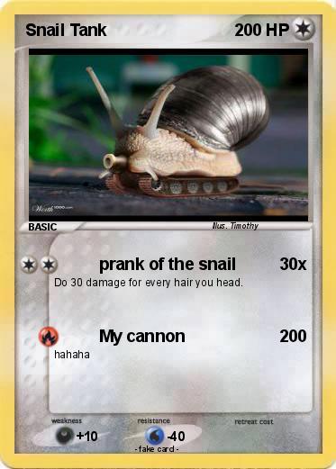 Pokemon Snail Tank