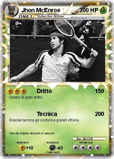 Pokemon Jhon McEnroe