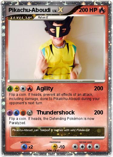 Pokemon Pikachu-Aboudi
