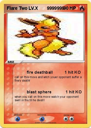 Pokemon Flare Two LV.X       9999999