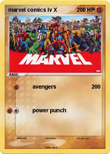 Pokemon marvel comics lv X