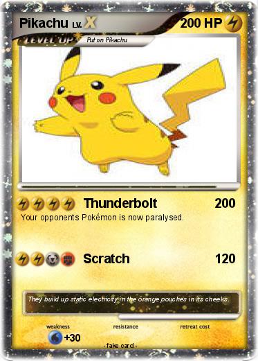 Pokemon Pikachu