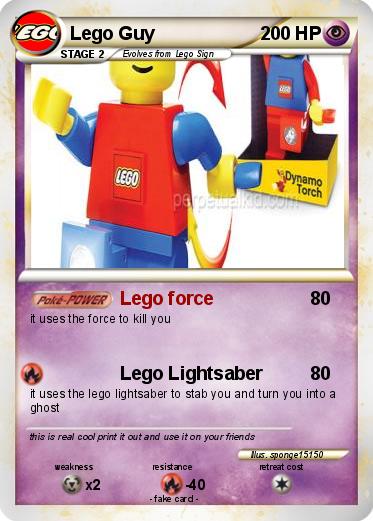 Pokemon Lego Guy