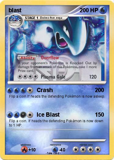 Pokemon blast