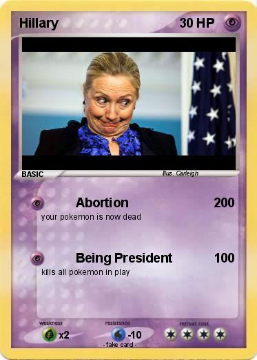 Pokemon Hillary