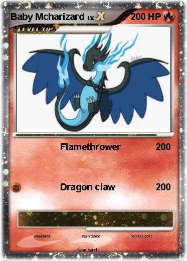 Pokemon Baby Mcharizard
