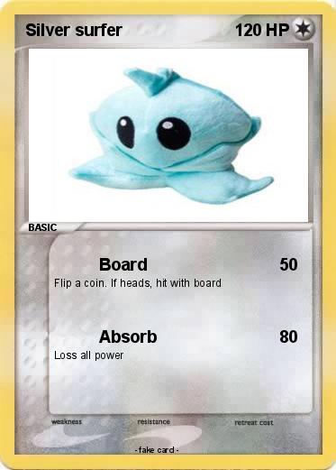 Pokemon Silver surfer