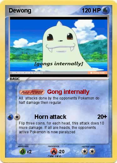 Pokemon Dewong